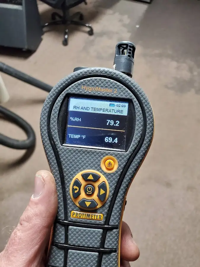 Moisture meter humidity assessment for Fire & Smoke Damage Restoration in West Richland
