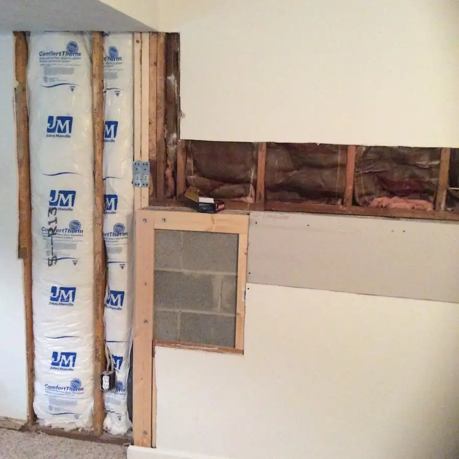 Wall insulation replacement during Structural Drying in West Richland